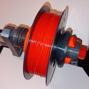 Extension Ring to Auto-Lock Spool Holder with Magnetic Brake for Original Prusa Enclosure