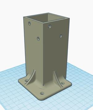 Ikea Lack 90mm extension