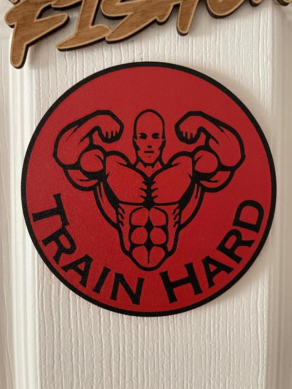 Train hard coaster