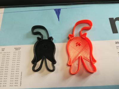Kitty Butt Cookie Cutter