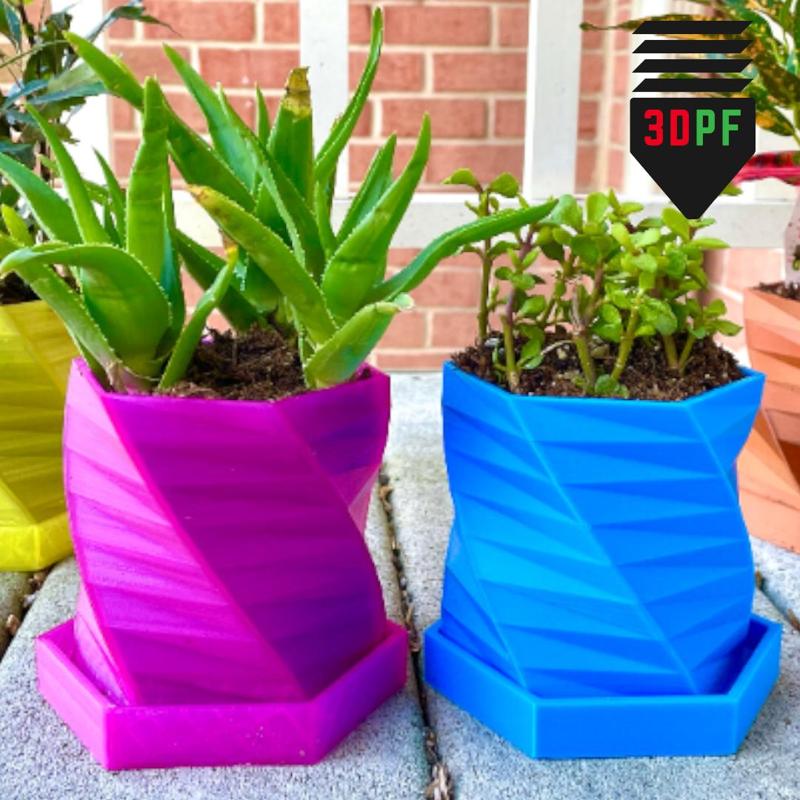 Geometric Planter Pot
