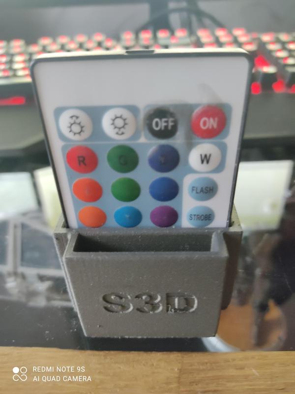 support télécommande led