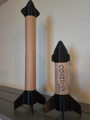 Paper Towel Tube Model Rocket