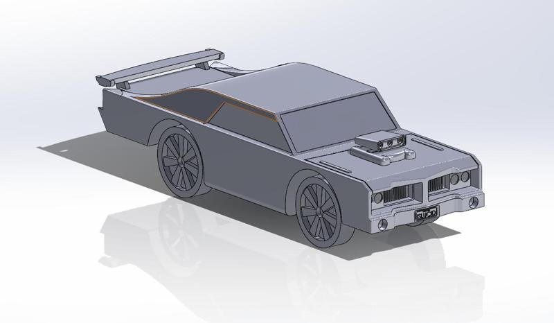 Modded Dodge Working Car
