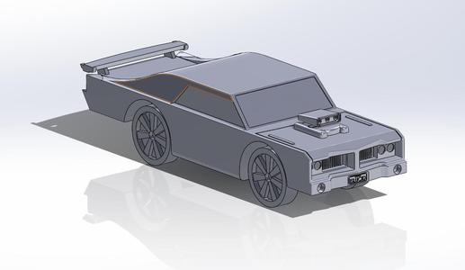 Modded Dodge Working Car