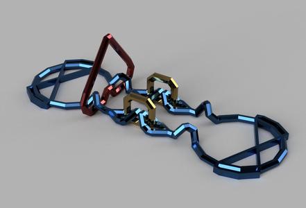Heart in cuffs puzzle (Solve it yourself)