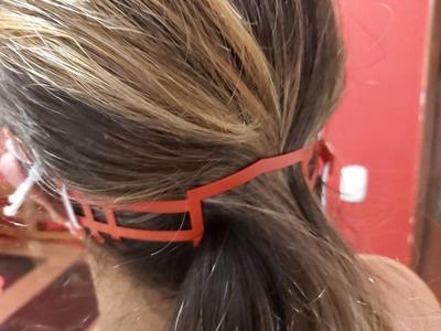 Ear Savers Surgical / FaceMask Hair Passage Design 