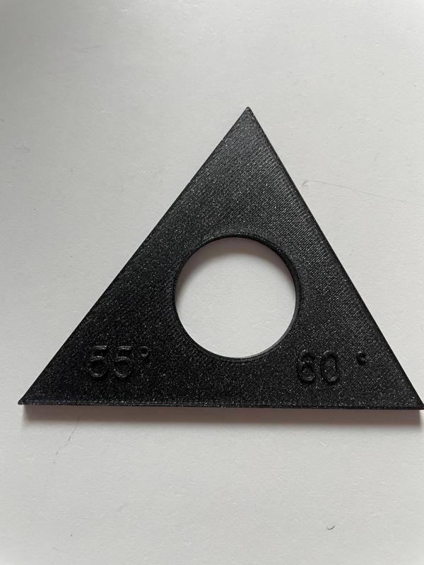 SQUARE 55° & 60° for dovetail mesurement