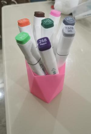 Geometric Pen Holder