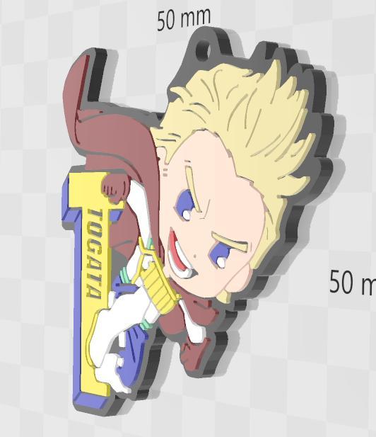 Mirio Togata My Hero Academia Keychain