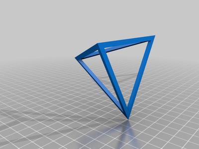 Hollow triangle