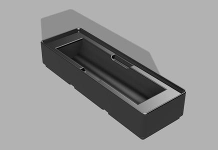 Gridfinity BambuLab GlueStick holder flat