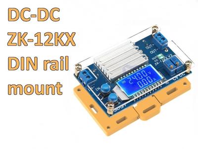 DC-DC ZK-12KX DIN rail mount