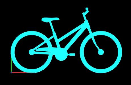 Fahrrad / Mountainbike / Bike / Anhänger / Keychain
