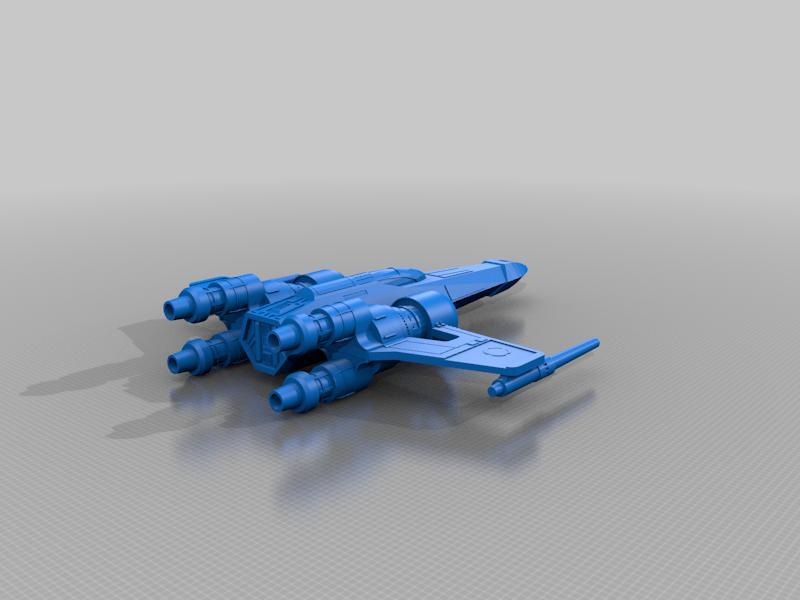 Custom Z-95 starfighter