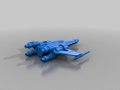 Custom Z-95 starfighter
