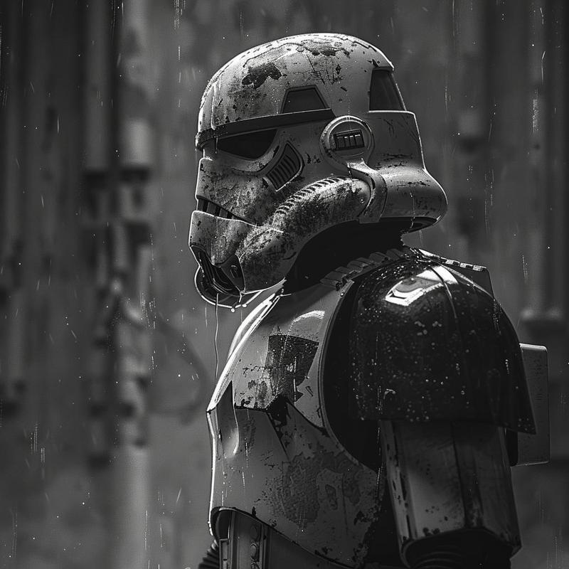 Stormtrooper in the Rain