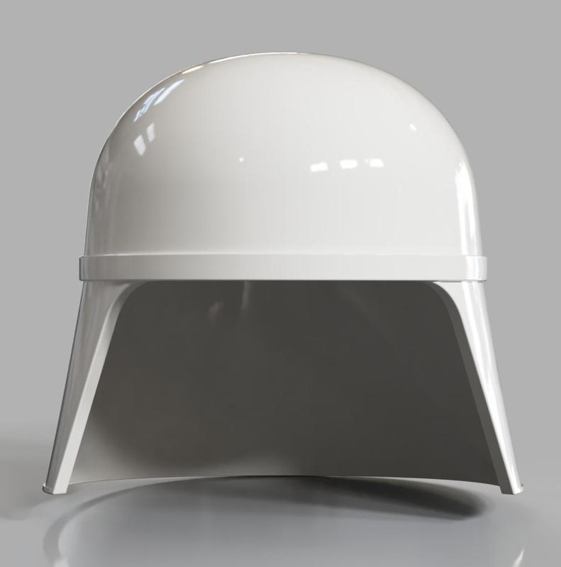 Imperial Army/ Snowtrooper/ AT-ST Driver/ AT-AT commander base helmet for custom 1:12, 1:6 figures and cosplay