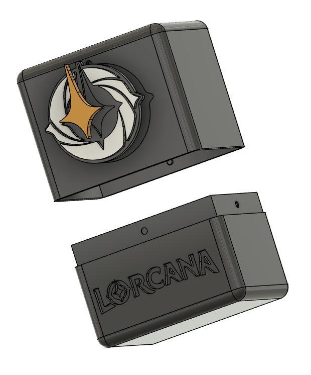 Disney Lorcana Deck Box - Sleeved Variant - Upgrade and Update Edition