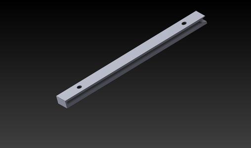 Creality K1 Max side mount lid holder for standard M3 fasteners