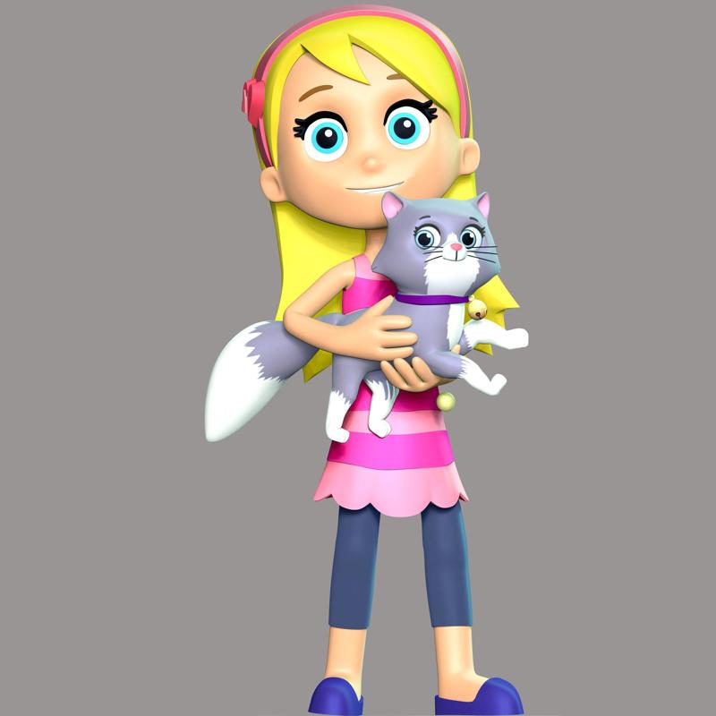 Katie And Cali Cat - PAW Patrol