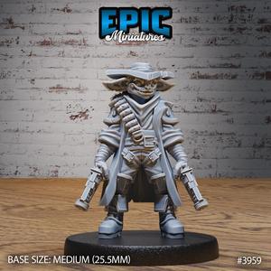 Kobold Pirate Gunslinger ‧ DnD Miniature ‧ Tabletop Miniatures ‧ Gaming Monster ‧ 3D Model ‧ RPG ‧ DnDminis ‧ STL FILE