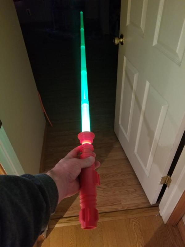 LuxPro Lightsaber Collapsable Flashlight Mod