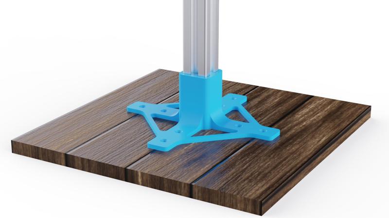 Base for 20x20 stand