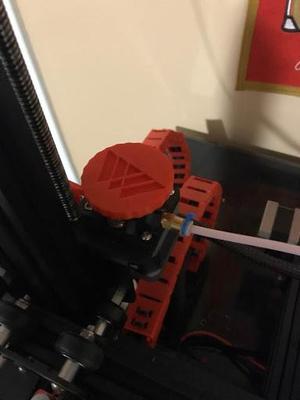 Ender 3 Extruder Knob Destiny Warlock Symbol