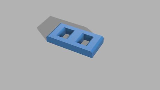 Faceshield Elastic Buckle