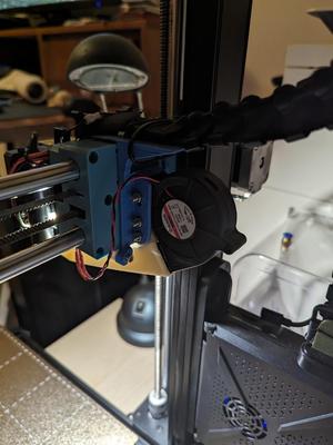 SV06 Plus Part Cooling Fan Mount