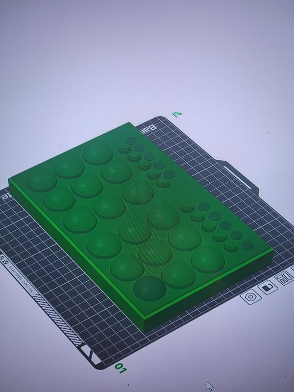 Pint Brush Organiser + Palette