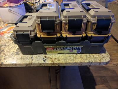 MTM Ammo Can Extender for Filament Storage and Dispense