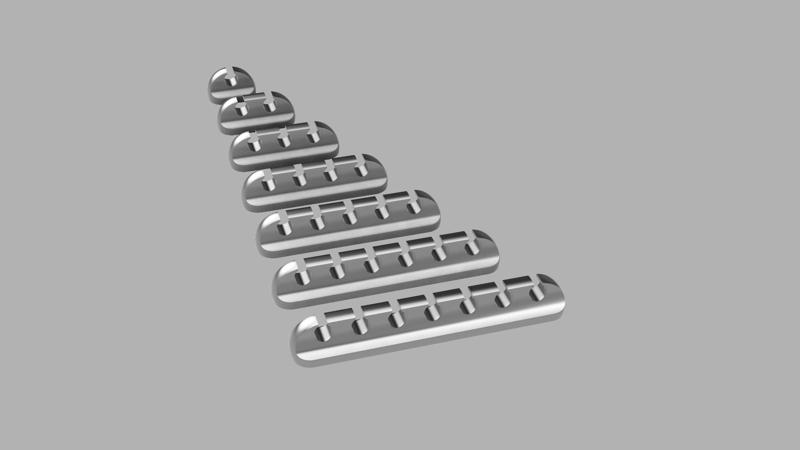 Set 1 to 7 - USB cable organizers