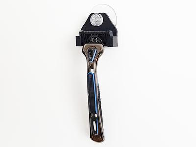 Holder for men's razor (made to fit discounter Aldi size razors)