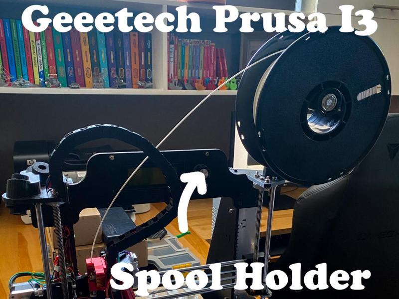 Geeetech Prusa I3 top bracket with spool holder