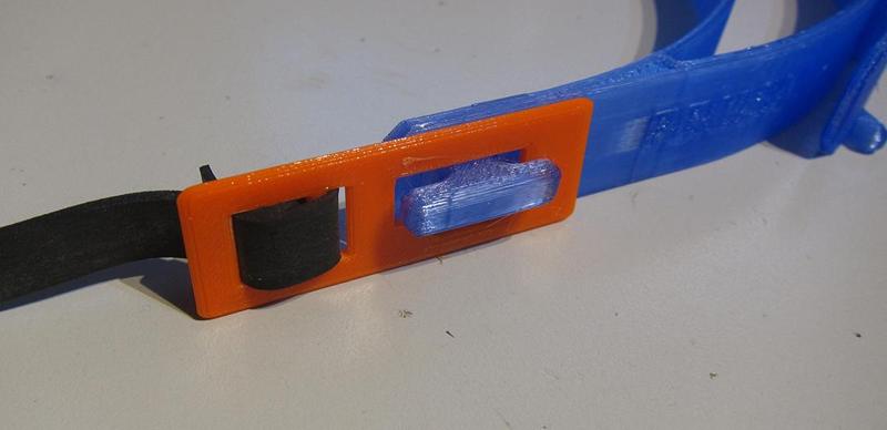 Buckle for RC3 and rubber band