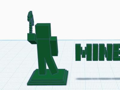 Minecraft figurine