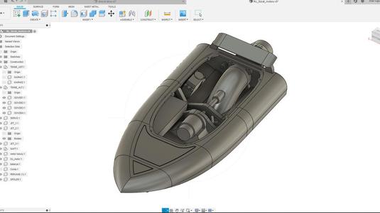 RC JET BOAT ( rc surat teknesi)