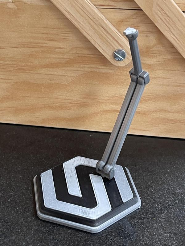 Fully 3D printed 30 Minute Sisters Display Stand