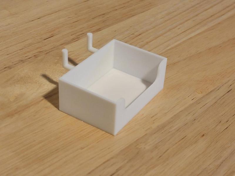 Pegboard small tray