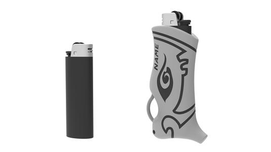 Toker Poker Lighter case ( big Lighter ) - Add your Custom name