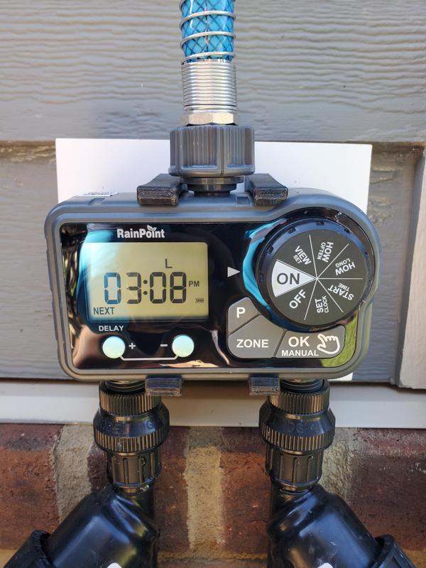 Mounting bracket for RainPoint Timer