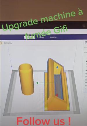 Upgrade smoke machine Gifi
