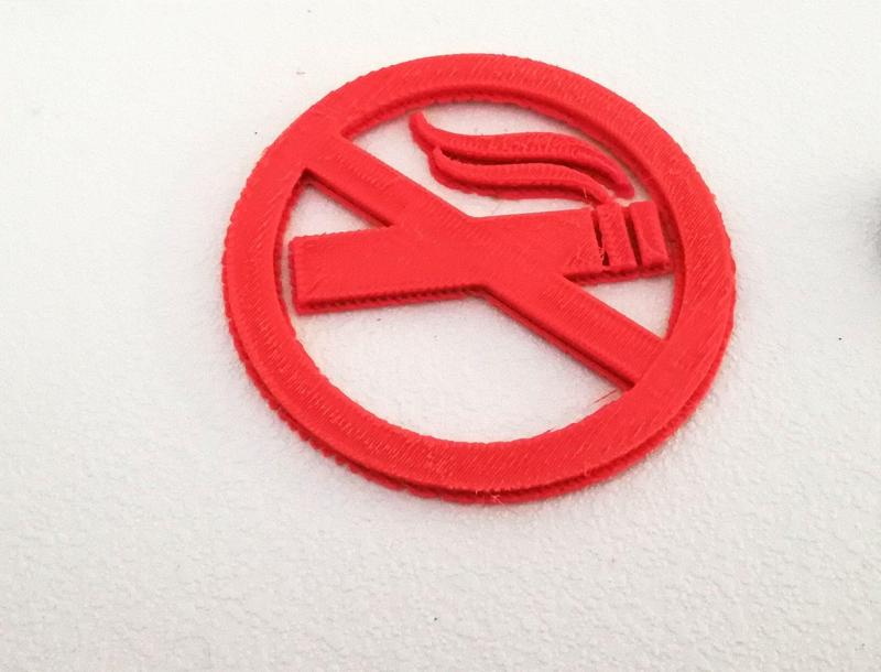 No Smoke sign