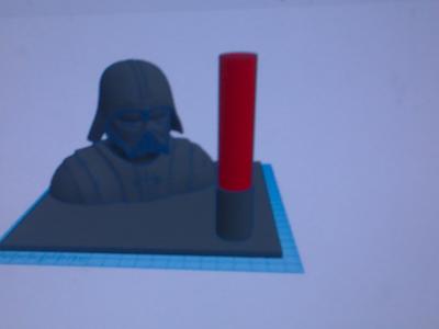 Darth Vader paper towel holder