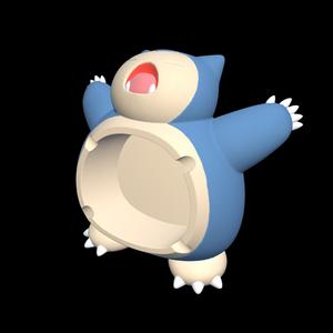 POKEMON - SNORLAX SMOKER ASHTRAY