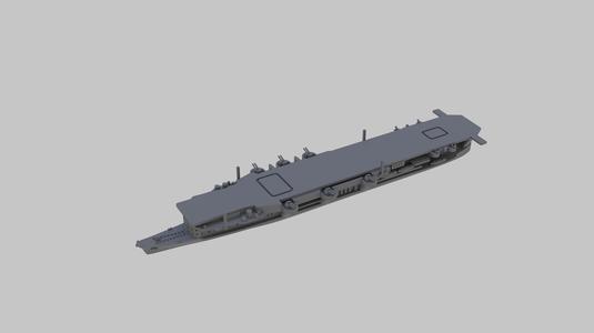 Imperial Japanese Navy Ryujo aircraft carrier