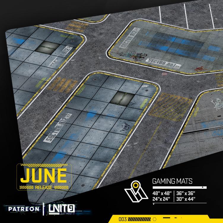 Just an average City - multi-format gaming mat