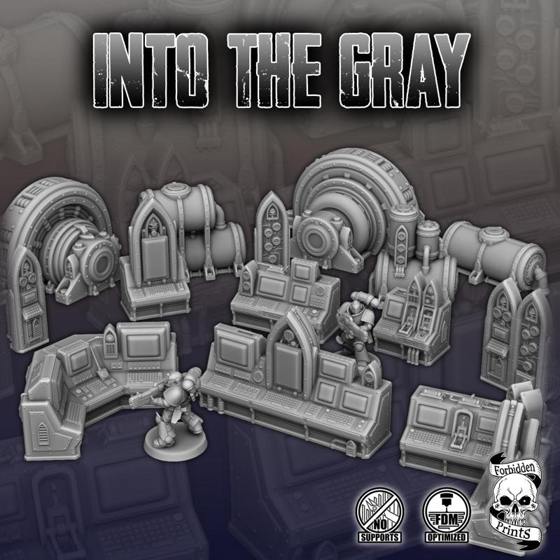 Into The Gray - Scatter Terrain
